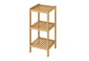 SONGMICS Bambusregal 3 Ebenen Beige Standregal Bild 4