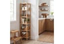 SONGMICS Bambusregal 3-Ebenen Standregal Naturbeige Bild 1