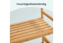 SONGMICS Bambusregal Standregal Naturfarben Bild 4