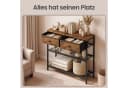 SONGMICS Konsolentisch Beistelltisch Braun mit Stauraum Bild 4