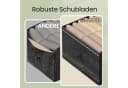 SONGMICS Nachtschrank Beistelltisch mit Schublade Schwarz Bild 5