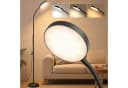 VASAGLE Stehlampe Mattschwarz LED mit 3 Farben und 10 Helligkeiten Bild 2