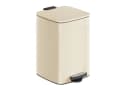 SONGMICS Tretmülleimer 20L Sandbeige mit Inneneimer Bild 2