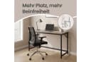 VASAGLE Schreibtisch modern Computertisch schwarz Bild 5