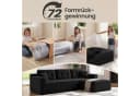 VASAGLE Ecksofa modulares Sofa 244 cm breit mit Chaiselongue Bild 1