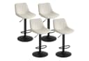 VASAGLE Barhocker 4er Set höhenverstellbar modern Bild 2