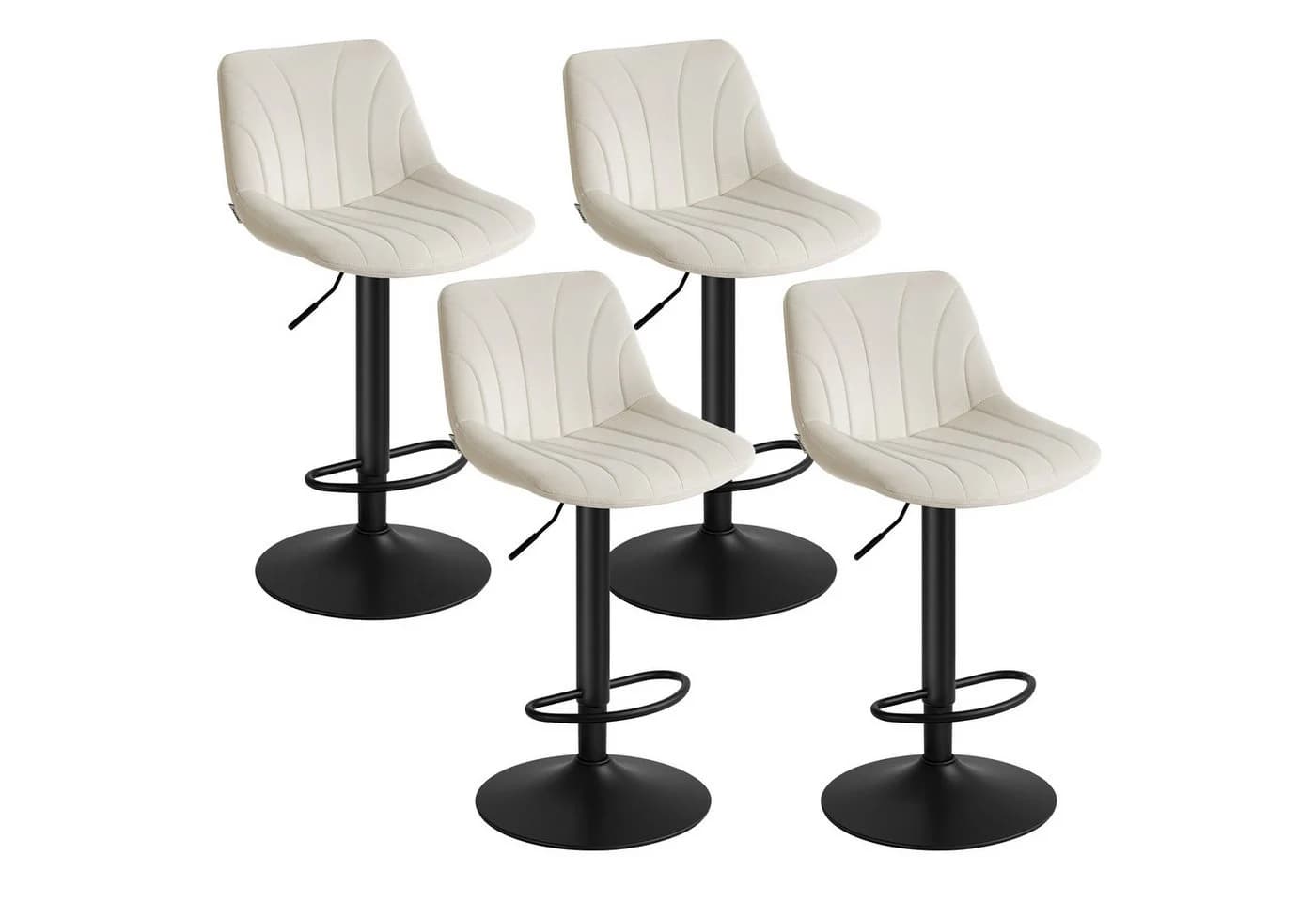 VASAGLE Barhocker 4er Set höhenverstellbar modern - Bild 2