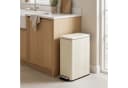 SONGMICS Mülleimer Küche 50L mit Pedal Softclose Creme Bild 1
