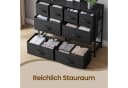 SONGMICS Kommode mit 8 Stoffschubladen Schwarz Bild 4