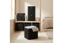 SONGMICS Aufbewahrungsbox 6 Stück Faltbox Schwarz Organizer Bild 4