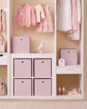 SONGMICS Aufbewahrungsbox 6er Set Rosa Faltbar Bild 3