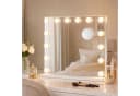 SONGMICS Schminkspiegel mit LED, 10-fach Lupe & USB-Ladefunktion Bild 1