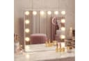 SONGMICS Schminkspiegel mit LED, 10-fach Lupe & USB-Ladefunktion Bild 2