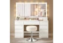 VASAGLE Schminktisch mit 3-teiligem Spiegel & 11 LEDs Bild 2