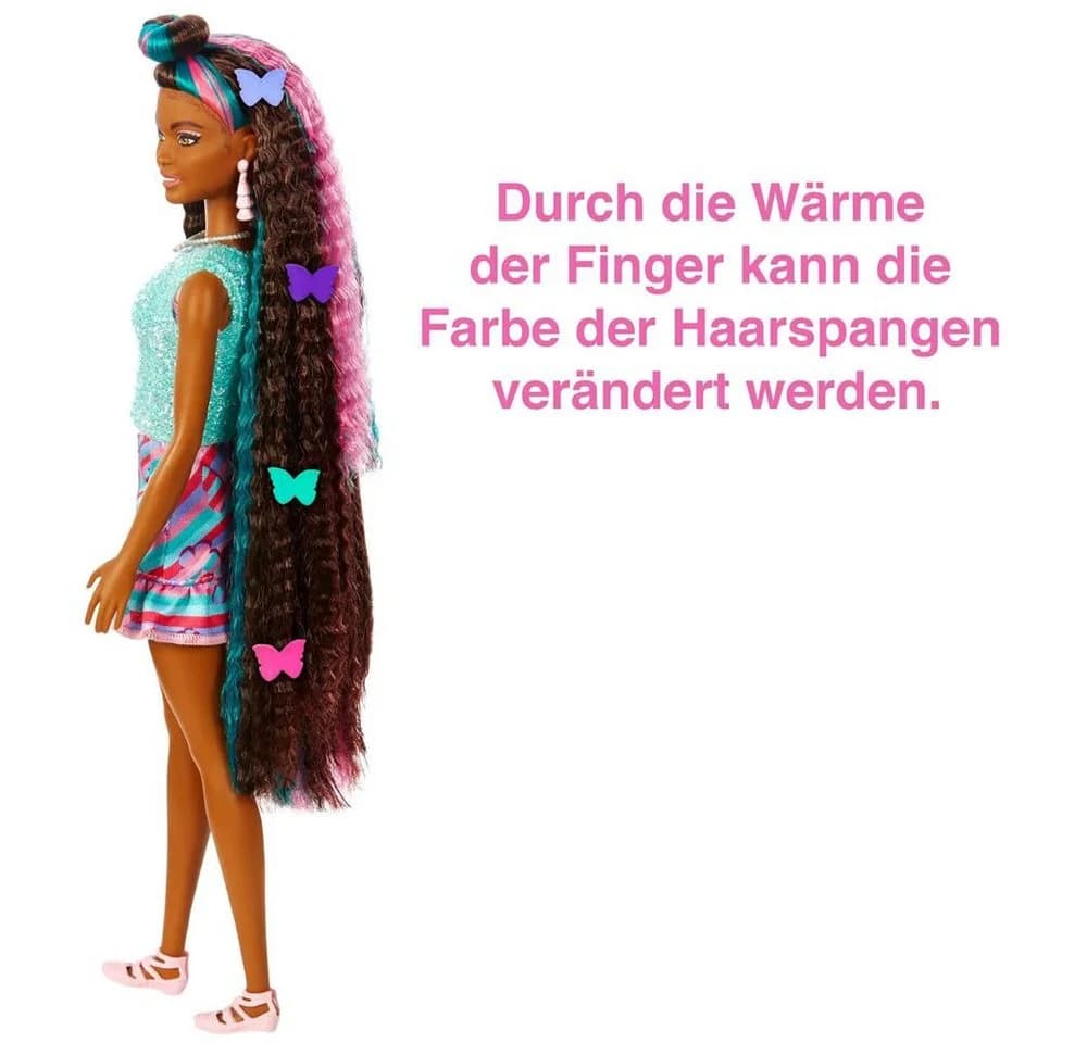 Barbie Anziehpuppe Totally Hair Barbie Spielset mit Haar-Puppe - Bild 4