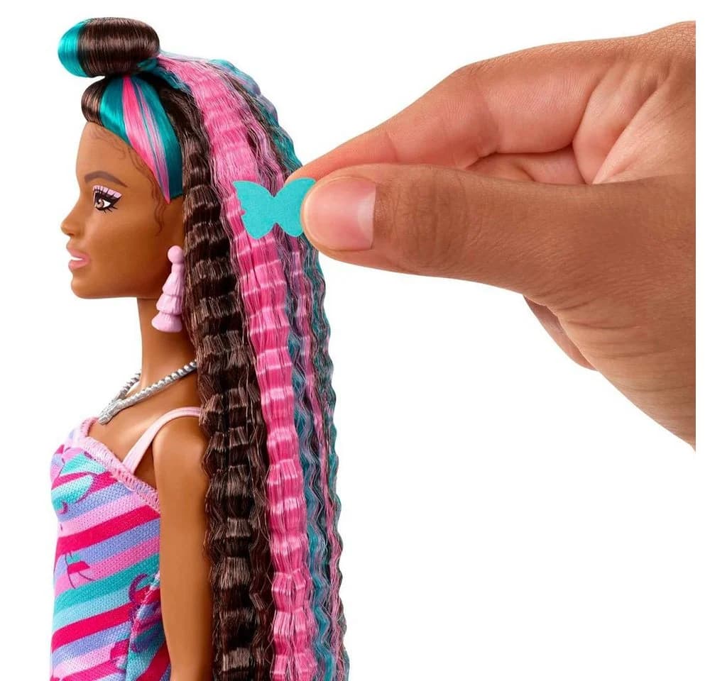 Barbie Anziehpuppe Totally Hair Barbie Spielset mit Haar-Puppe - Bild 5