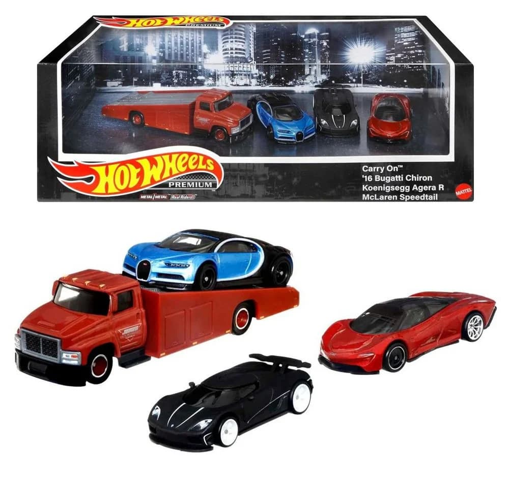 Hot Wheels Premium HCR54 4er Sammler-Set 1:64 Die-Cast Hyper Cars - Bild 2
