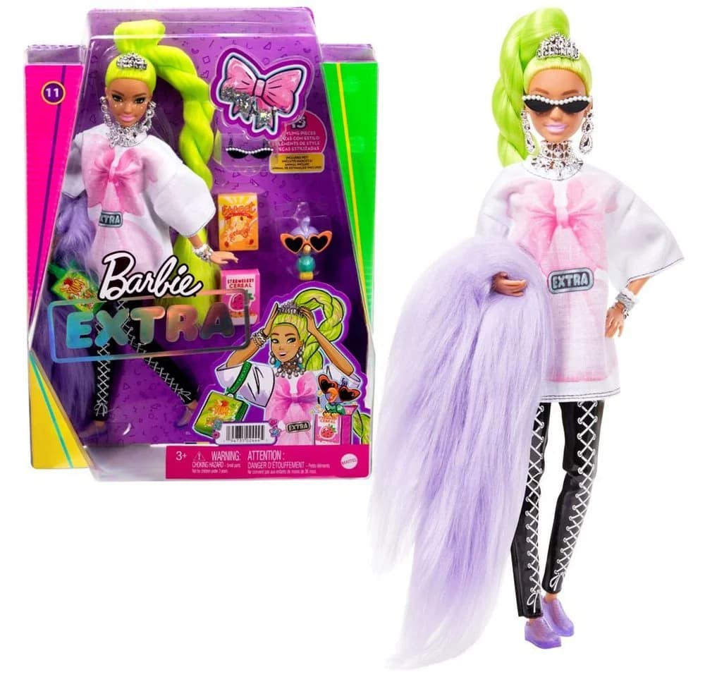 Barbie Extra Deluxe Anziehpuppe mit Tier & Zubehör - Bild 2