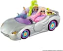 Barbie Spielzeug-Auto Cabrio Glitzerndes Silbernes Auto mit Scherentüren Bild 3