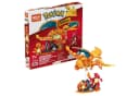 Mattel MEGA Pokémon Bauset Glumanda, Glutexo, Glurak mit beweglichen Gelenken Bild 2
