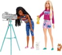 Barbie Camping-Spielset mit Zelt 2 Puppen Bunt Bild 4