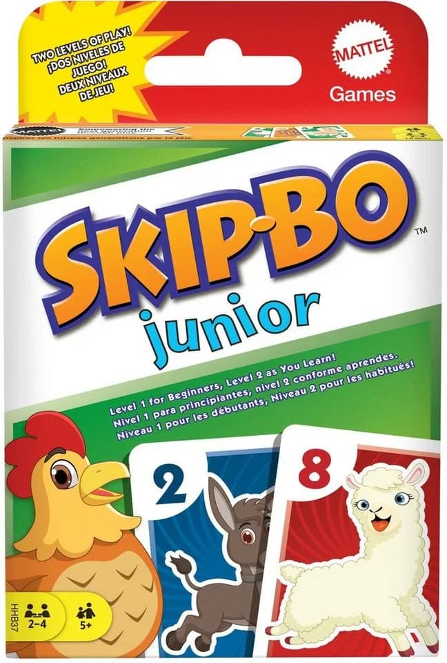 Mattel Games Skip-Bo Junior Kartenspiel Bunt - Bild 2
