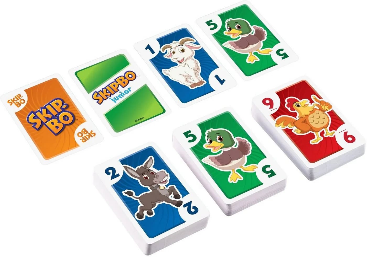 Mattel Games Skip-Bo Junior Kartenspiel Bunt - Bild 3