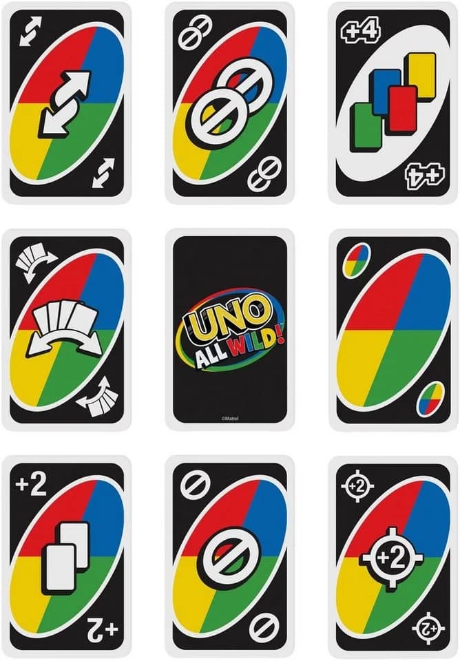 Mattel games Spiel UNO All Wild Kartenspiel - Bild 4