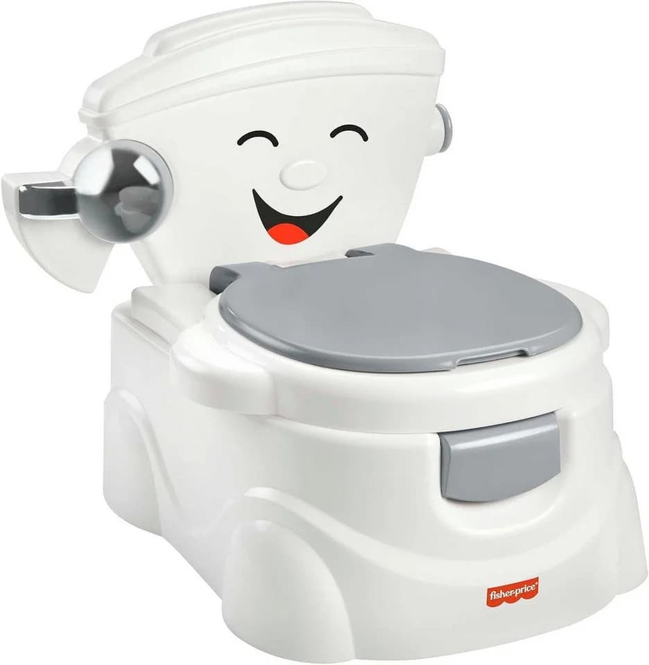 Fisher-Price Töpfchen Meine erste Toilette HJC38 Weiß Musikfunktion - Bild 2
