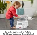 Fisher-Price Töpfchen Meine erste Toilette HJC38 Weiß Musikfunktion Bild 3