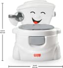 Fisher-Price Töpfchen Meine erste Toilette HJC38 Weiß Musikfunktion Bild 4