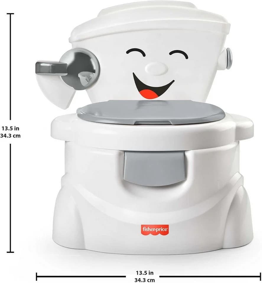 Fisher-Price Töpfchen Meine erste Toilette HJC38 Weiß Musikfunktion - Bild 4