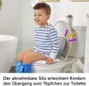 Fisher-Price Töpfchen Meine erste Toilette HJC38 Weiß Musikfunktion Bild 5