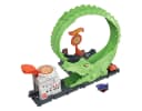 Hot Wheels Krokodil Attacke City Gator Loop Spielset Stunt-Looping Autorennbahn Bild 2