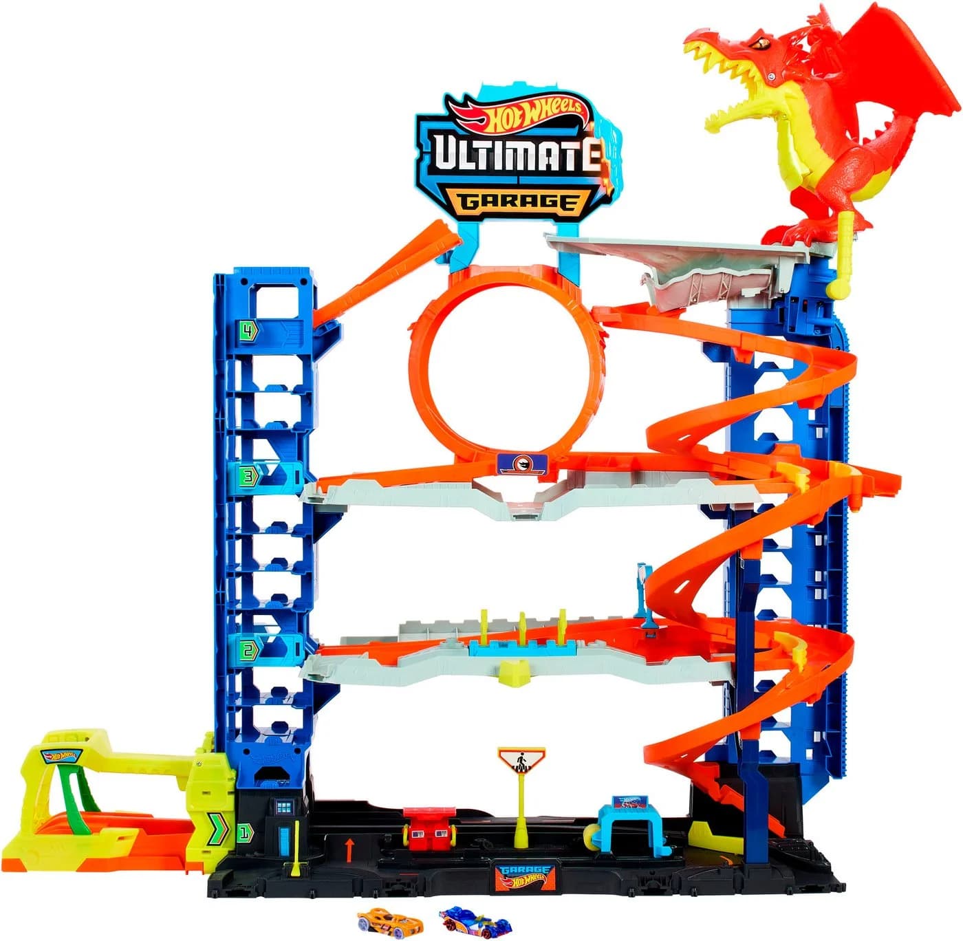 Hot Wheels Spiel-Parkgarage Ultimative Garage Bunt