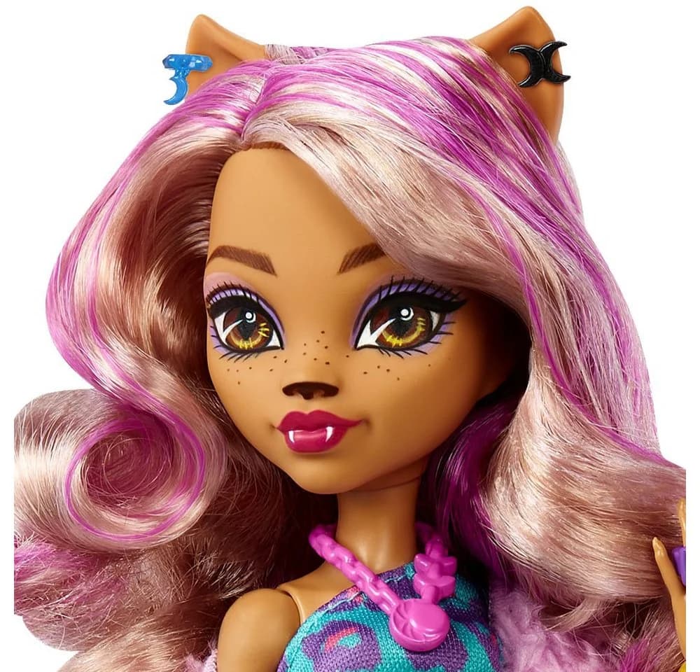 Mattel Monster High Anziehpuppe Clawdeen Wolf Fashion Spiel-Set mit Kleidung & Accessoires - Bild 5