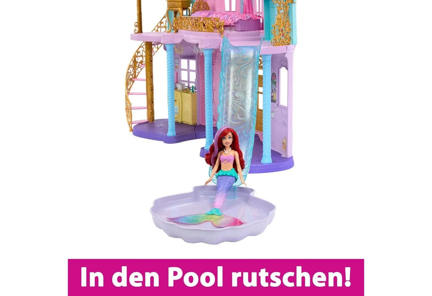 Mattel® Disney Prinzessin Puppenhaus Magisches Schloss 121 cm - Bild 4