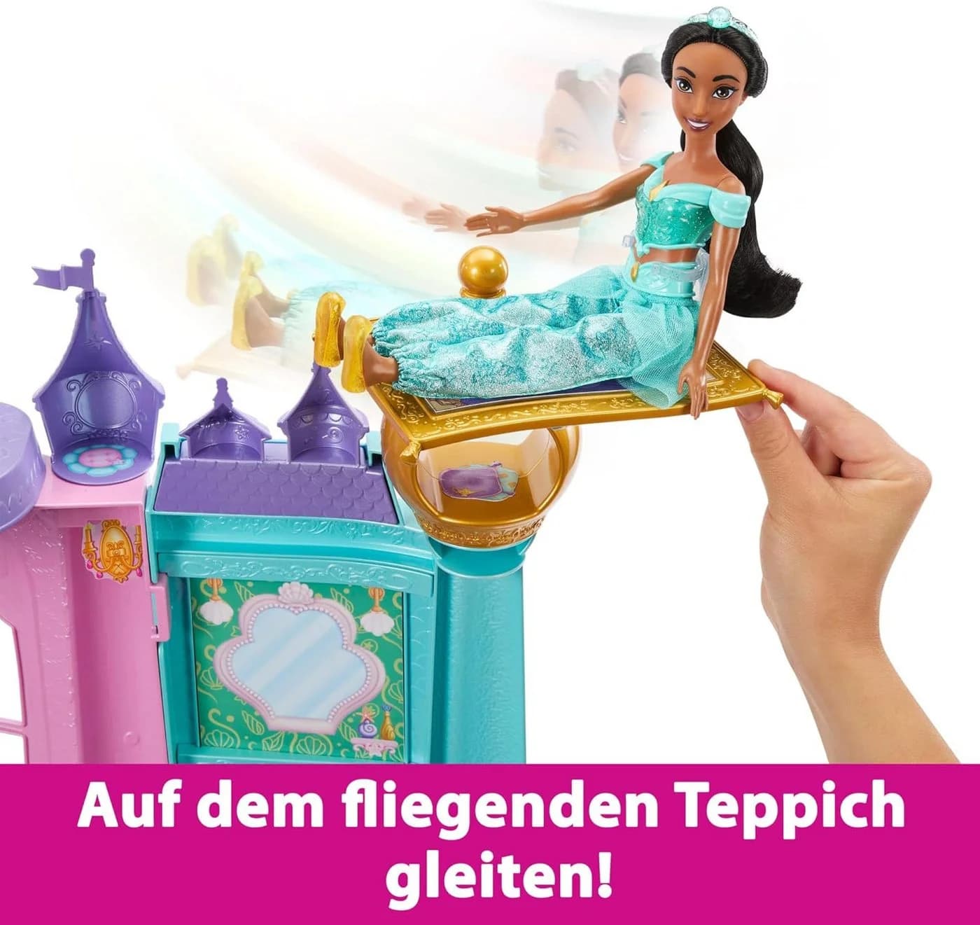 Mattel® Disney Prinzessin Puppenhaus Magisches Schloss 121 cm - Bild 5