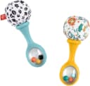Fisher-Price Rassel Rumba-Rasseln mit Stoff, blau/gelb (Set, 2-tlg) Bild 3