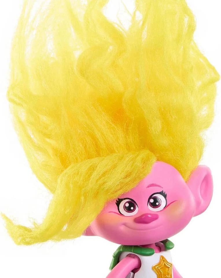 Mattel Trolls Spielfigur Königin Poppy Plüschhaar ab 3 Jahren - Bild 5