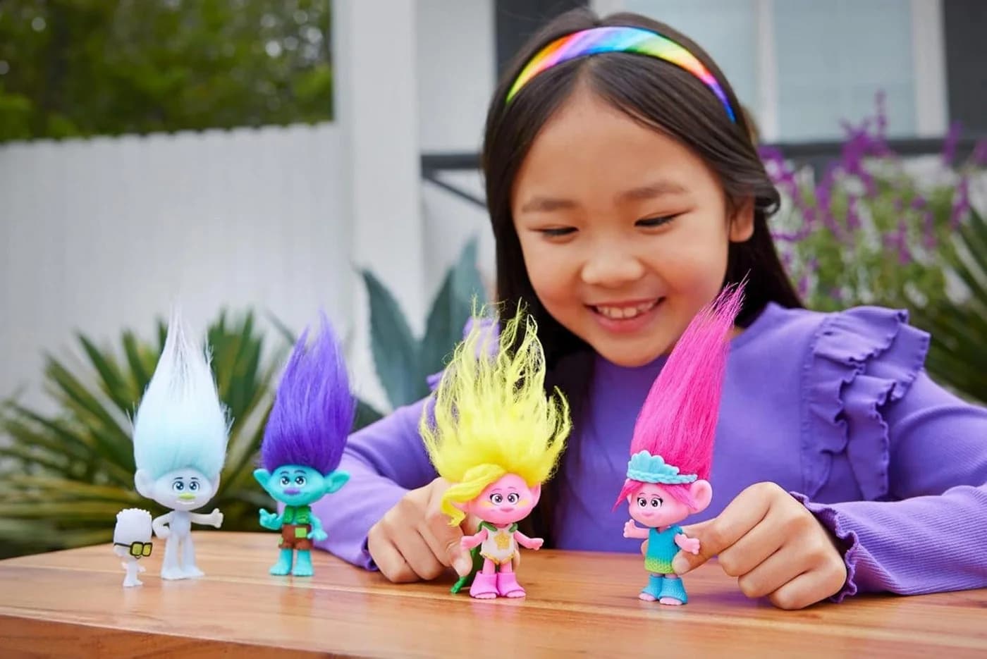 Mattel Trolls Plüschpuppe Königin Poppy mit Mode & Gelenken - Bild 2