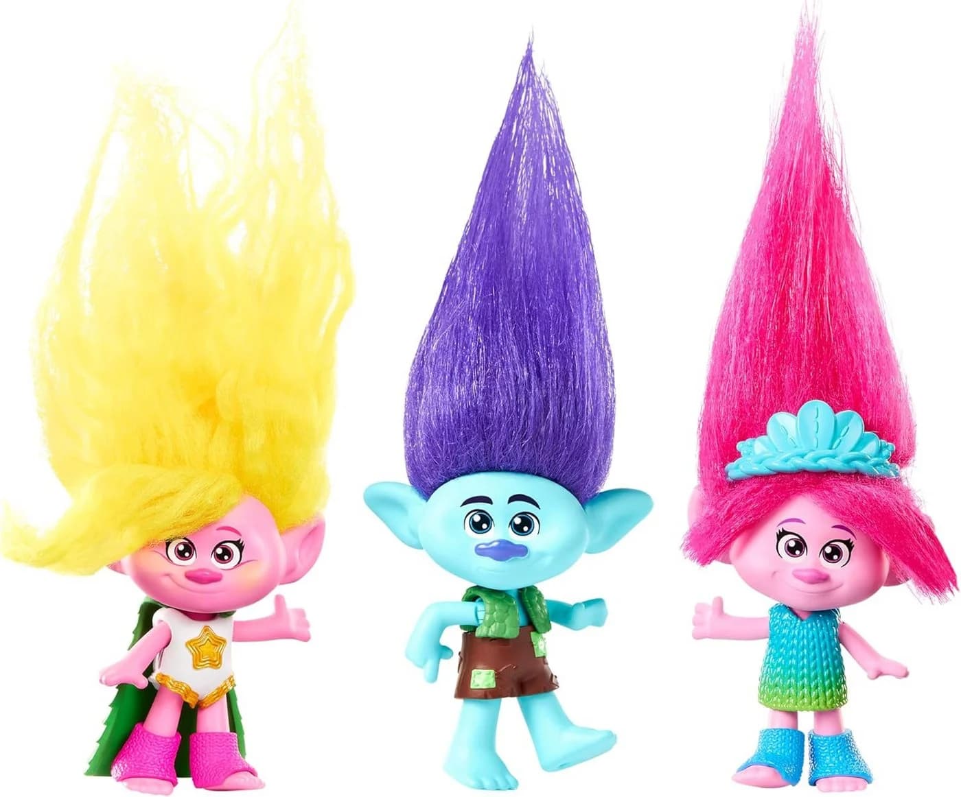 Mattel Trolls Plüschpuppe Königin Poppy mit Mode & Gelenken - Bild 5