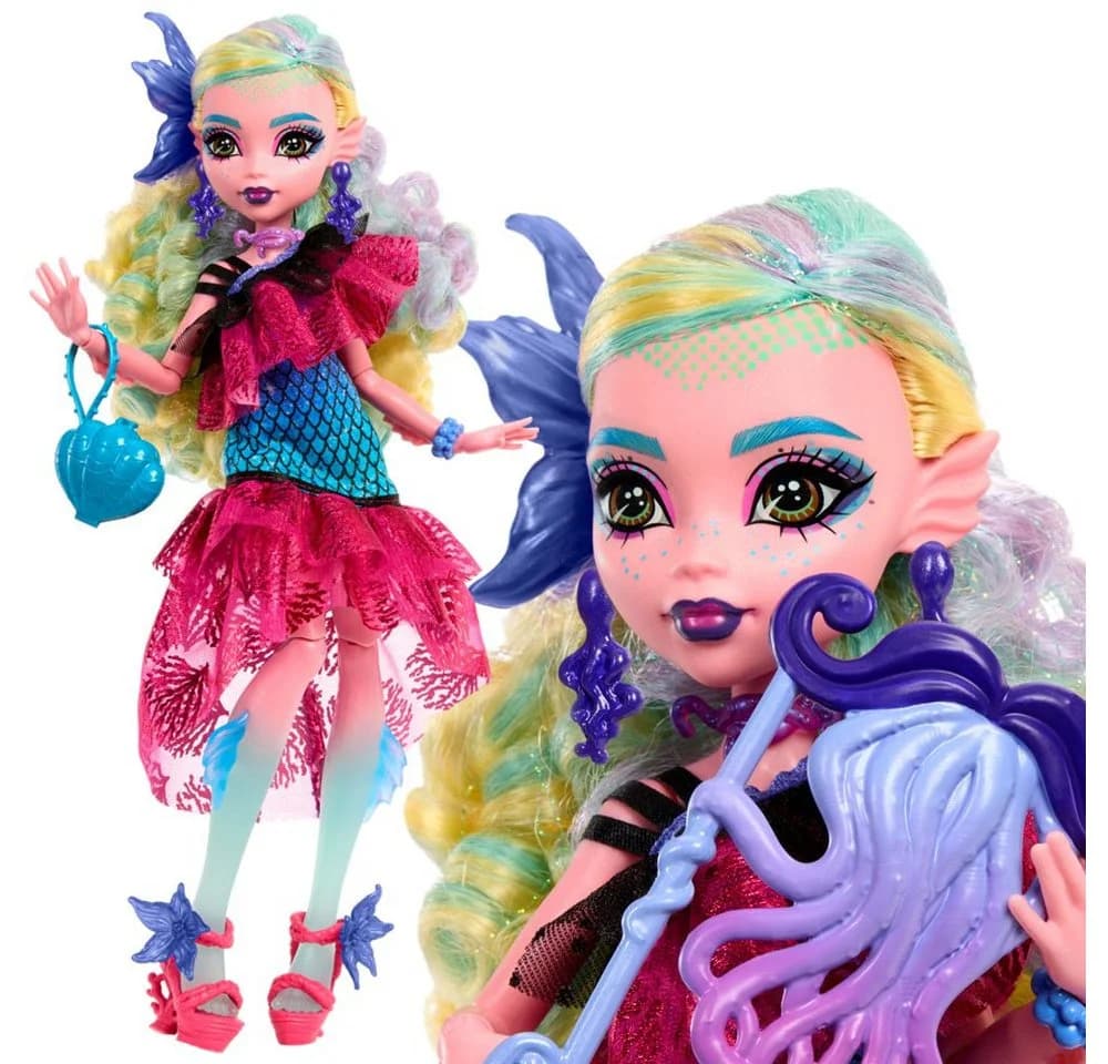 Mattel® Anziehpuppe Lagoona Blue Monster High Monsterball HNF71 Spiel-Set