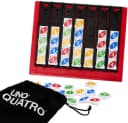 Mattel Games UNO Quatro Familienspiel Bunt Strategie Bild 3