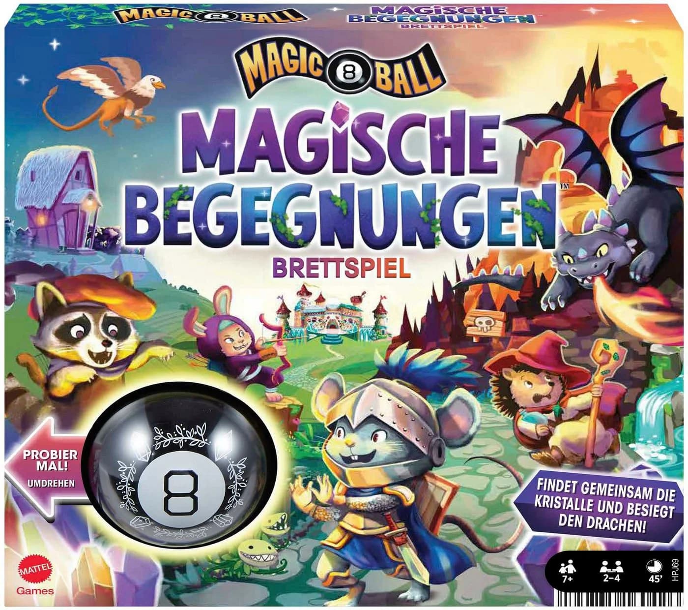 Mattel Games Magic 8 Ball Magical Encounters Familienspiel - Bild 2