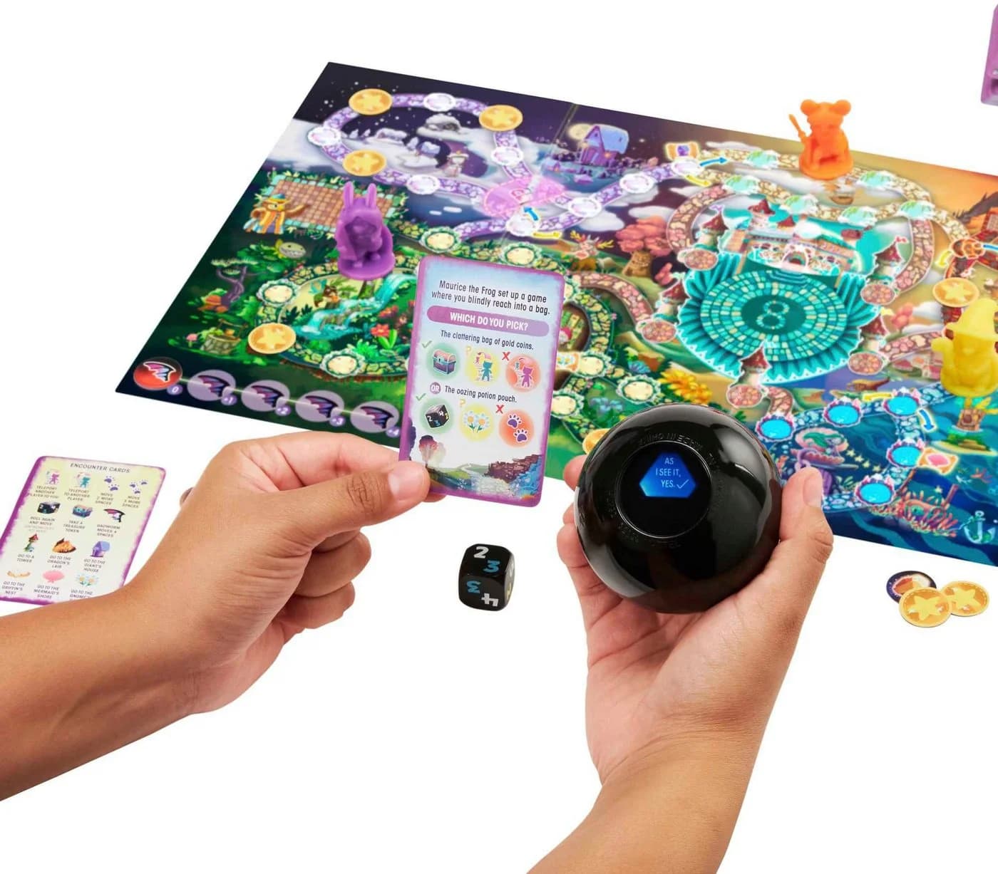 Mattel Games Magic 8 Ball Magical Encounters Familienspiel - Bild 4