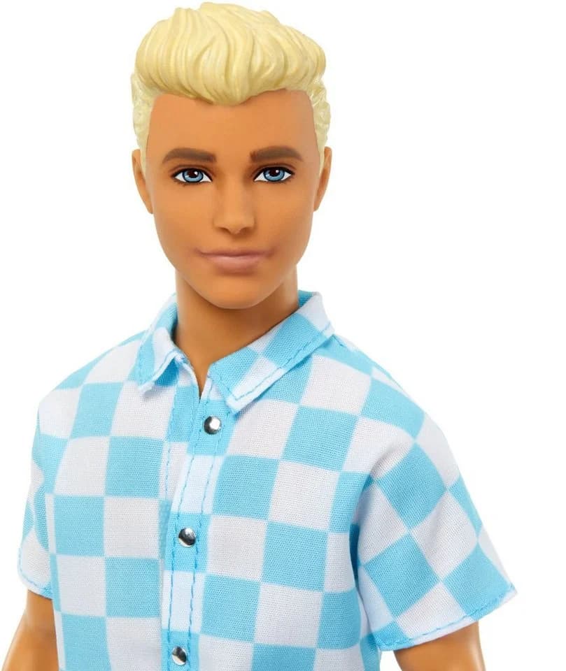 Mattel Barbie Anziehpuppe Blonde Ken mit Badehose und Strand-Accessoires - Bild 4