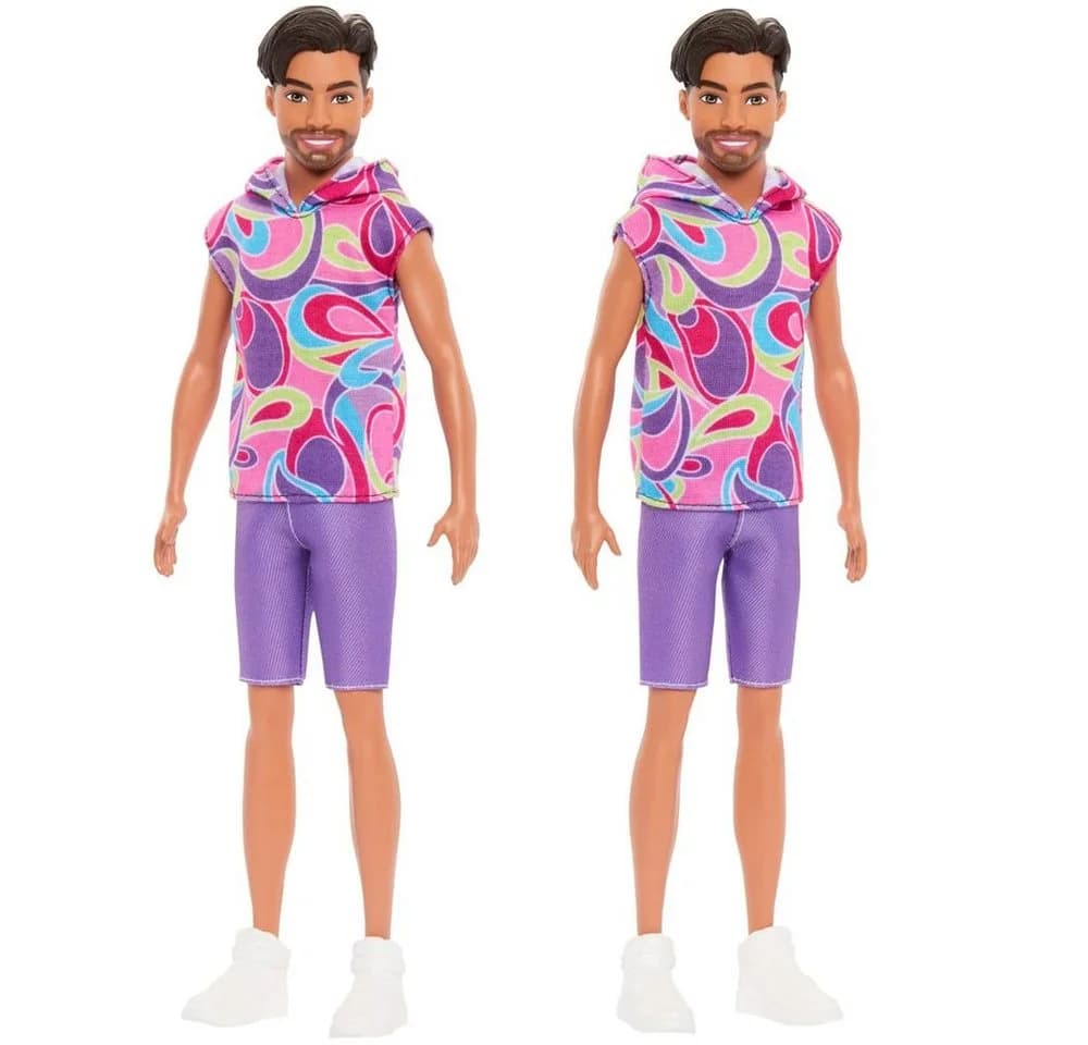 Mattel® Anziehpuppe Barbie Fashionistas Ken Brünett Totally Hair Look - Bild 4