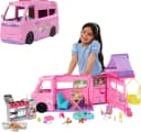 Barbie Super Abenteuer Camper Spielzeug-Auto Rosa Bild 1