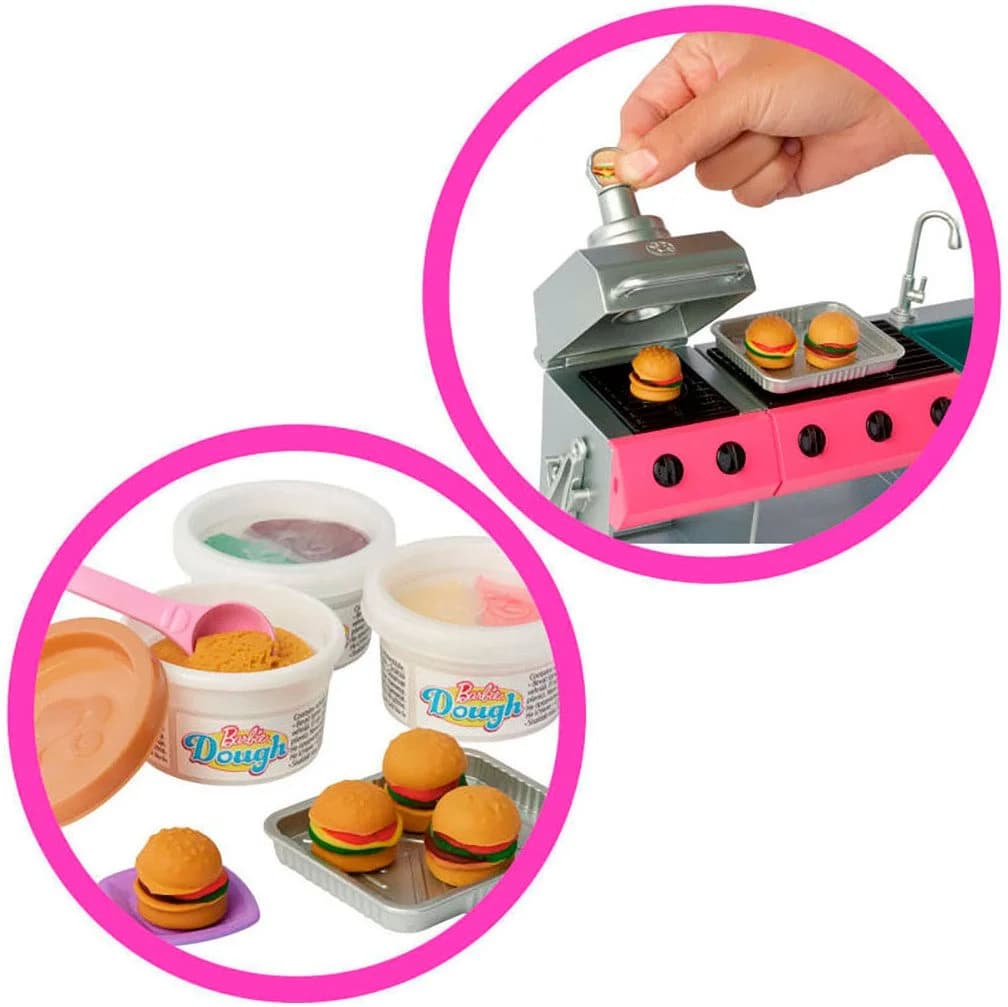 Barbie Super Abenteuer Camper Spielzeug-Auto Rosa - Bild 4